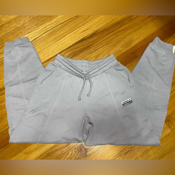 Adidas Originals Gray Joggers in Size Extra Small - Picture 2 of 5
